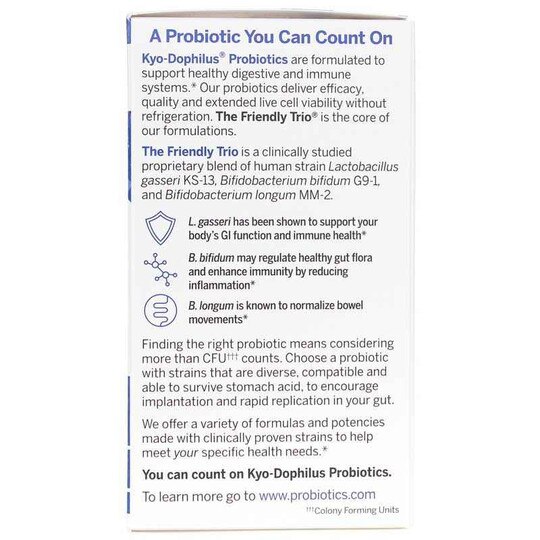 Kyo-Dophilus Multi 9 Probiotic, KYO